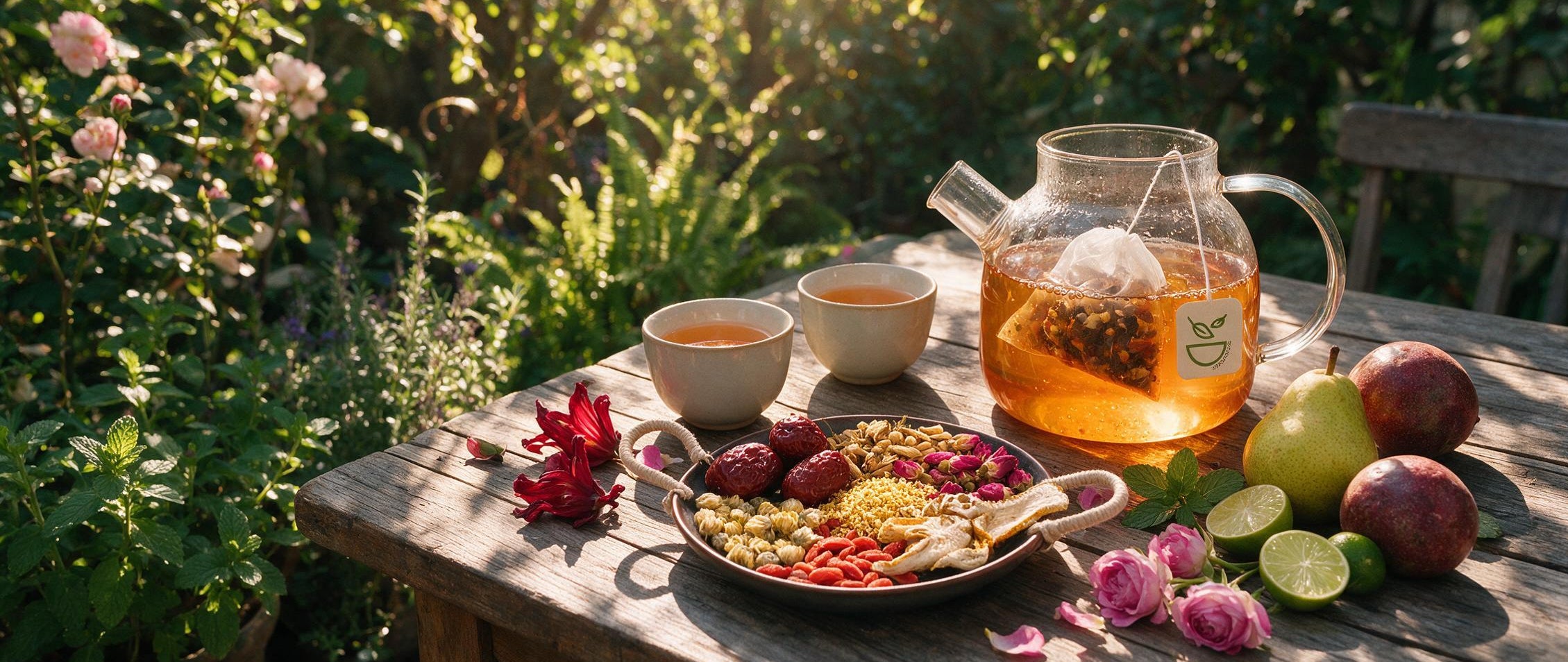 SEASONSAGE herbal tea banner